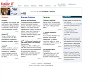 Tablet Screenshot of futureit.ch